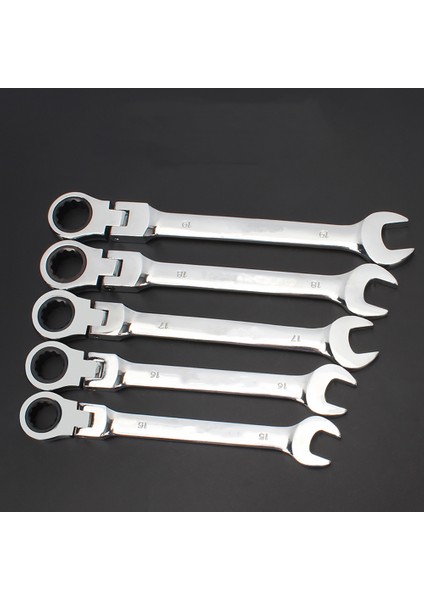 8mm Tarzı Ayarlanabilir Ratchet Anahtar ile Hareketli Başlık, Çift (Yurt Dışından) modelleri