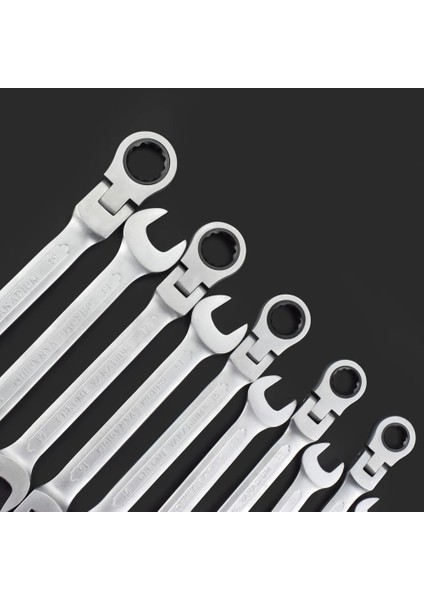8mm Tarzı Ayarlanabilir Ratchet Anahtar ile Hareketli Başlık, Çift (Yurt Dışından) indirimleri