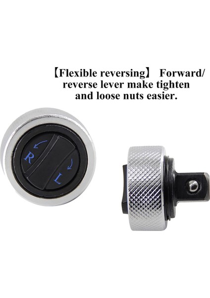 NO.45295 Stili 1pc Ratchet Socket Ana Çelik Avuç Ratchet Soket Parmak Terslenebilir Ratchet Kolu Sürücü Profesyonel (Yurt Dışından) modelleri