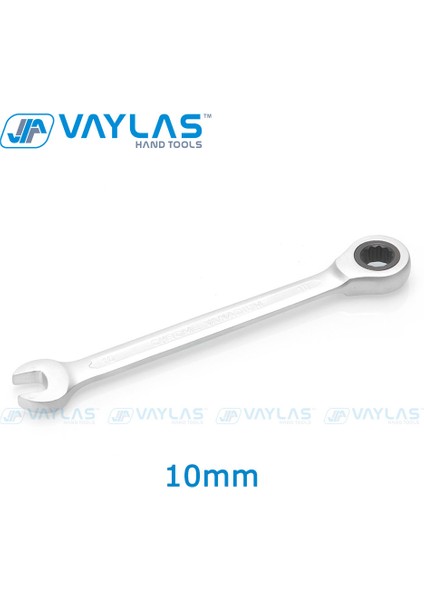 Vaylas Mat Cila Kombinasyon Anahtar Sabit Kafa Ratşet 72T ve Açık Uç Yüksek Torklu Ispanyol Anahtar Tamir El Aleti (Yurt Dışından)