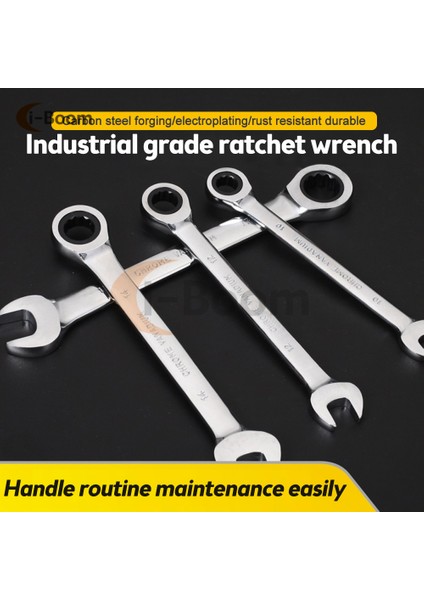 13MM Tarzı Evrensel Kıvrak Anahtar Kombine Anahtar Anahtarları Dişli Halka Araba Tamir Aracı Kolu Krom Vanadyum Aracı (Yurt Dışından) modelleri