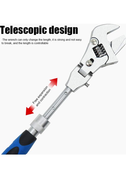 Kara Ay Tarzı 10 Bir 1 Ayarlanabilir Tork Anahtarı Ratchet 180 Derece Katlanabilir Evrensel Makaralı Anahtar Manuel Aracı Ev Bakımı (Yurt Dışından) fiyatları