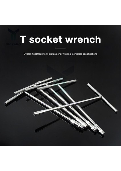 T9 Tarzı T Tipi Evrensel Soket Anahtar Yüksek Cr-V Altıgen Soket Anahtarı Çelik Ispanyol Anahtar El Aletleri Otomatik Tamir Için (Yurt Dışından) fırsatları