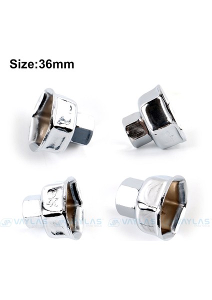 36MM Tarzı Araba Tamir Araçları Için 6 Flütlü Filtre Anahtarı Kapağı Yağ Değişim Aracı '' Sürücü Başlığı Çıkarma Yağ Filtre Anahtarı (Yurt Dışından)