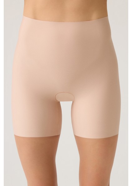 Lazer Kesim Yüksek Bel Görünmez Boxer High Waisted Boyshort