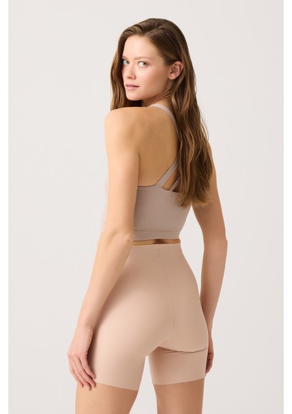 Lazer Kesim Yüksek Bel Görünmez Boxer High Waisted Boyshort fırsatları