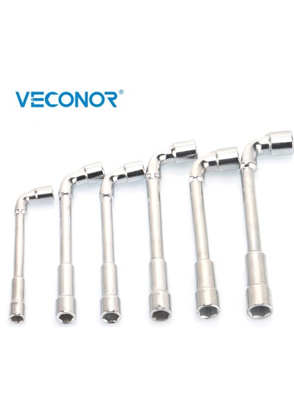 L-Tipi Soketli Ispanyol Anahtarı Seti Boru Kılıfı Anahtar Takımı Çift Uçlu Çok (Yurt Dışından)