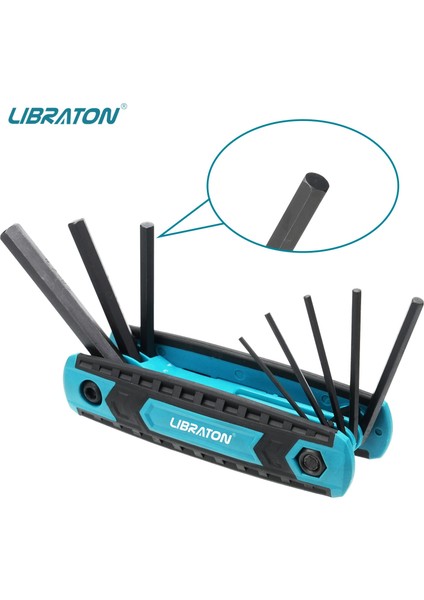 8'i 1 Arada Allen Anahtarı Stili Lıbraton Katlanır Inek Anahtarı Seti Metrik Inek Anahtarı Seti Aracı Veya Katlanabilir Kırılmaz Torx Anahtarı Seti Taşınabilir Yıldız Anahtarı Kiti (Yurt Dışından)