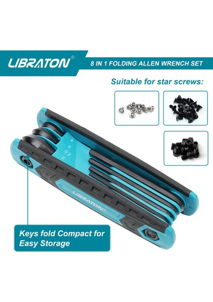 8'i 1 Arada Allen Anahtarı Stili Lıbraton Katlanır Inek Anahtarı Seti Metrik Inek Anahtarı Seti Aracı Veya Katlanabilir Kırılmaz Torx Anahtarı Seti Taşınabilir Yıldız Anahtarı Kiti (Yurt Dışından) indirimleri