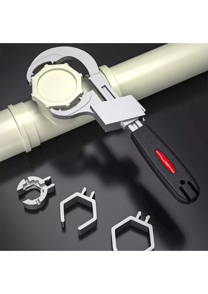 1 Takım Tarzı Evrensel Ayarlanabilir Çift Uçlu Anahtar Çok Fonksiyonlu Banyo Anahtarı Alüminyum Alaşımlı Açık Uçlu Ispanyol Banyo Onarım El Aracı (Yurt Dışından) fiyatları