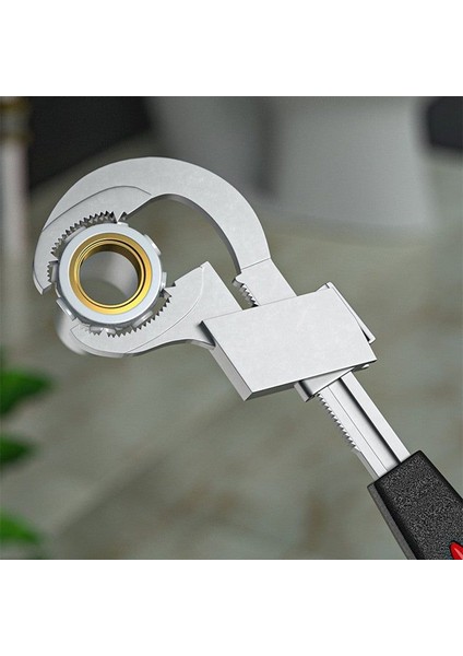 1 Takım Tarzı Evrensel Ayarlanabilir Çift Uçlu Anahtar Çok Fonksiyonlu Banyo Anahtarı Alüminyum Alaşımlı Açık Uçlu Ispanyol Banyo Onarım El Aracı (Yurt Dışından) modelleri