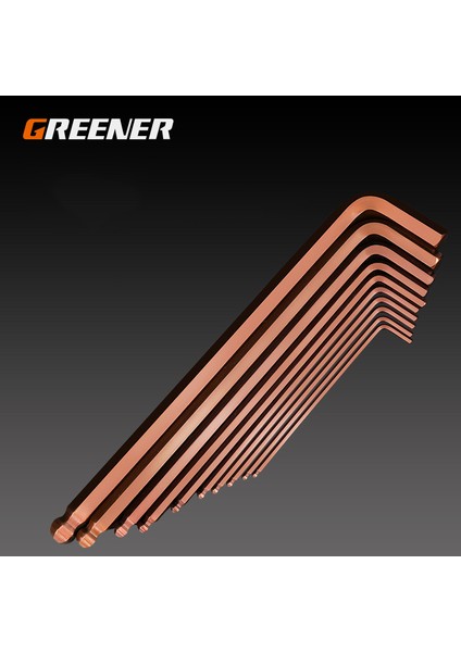 3mm 1 Adet Top Kafa Stili Yeşil L Şekilli Altıgen Anahtar Top Başlı Tek Anahtar El Aletleri (Yurt Dışından) modelleri