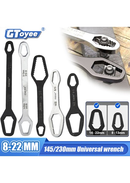 145MM 5mm Simli Tarz Evrensel Torx Anahtarı Ayarlanabilir Çok Fonksiyonlu Anahtar Tahtası Çift Başlı Çok (Yurt Dışından) fiyatları