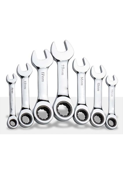 8mm Tarzı Ters Çevrilebilir Kombine Kısa Anahtar Ratchet Soket Anahtarı Somun Onarım Araçları (Yurt Dışından) fiyatları