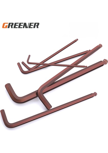 3mm 1 Adet Top Kafa Stili Yeşil L Şekilli Altıgen Anahtar Top Başlı Tek Anahtar El Aletleri (Yurt Dışından) fırsatları