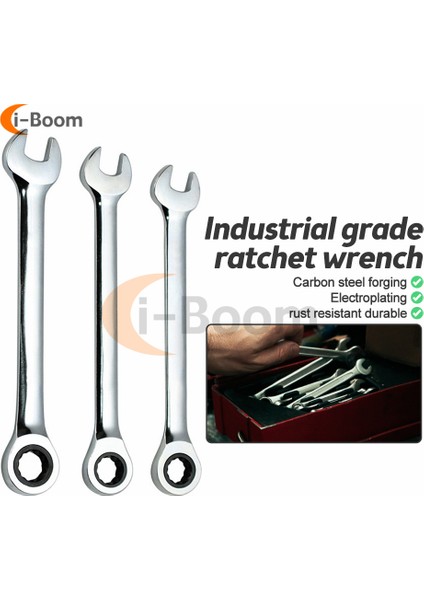 11MM Tarzı Evrensel Kıvrak Anahtar Kombine Anahtar Anahtarları Dişli Halka Araba Tamir Aracı Kolu Krom Vanadyum Aracı (Yurt Dışından) fiyatları