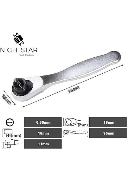 Mini Ratchet Sürücü Ratchet Kolu 72 Diş Hızlı Serbest Bırakma Soket Anahtarı Tornavida El Aleti Anahtar Onarım Araçları (Yurt Dışından) fiyatları