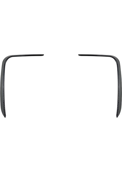 Araba Karbon Fiber Arka Tampon Ayırıcı Spoiler Arka Kanatlı Hava Menfezi Trimi Bmw X3 G01 Lcı M Sport 2022-2023 (Yurt Dışından)