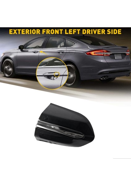 DS7Z-54218A15-DC Araba Ön Sol Kapı Kolu Kilit Çerçeve Kapak Kapağı Ford Edge 2015-2020 Için Fit Parlak Siyah (Yurt Dışından) fırsatları