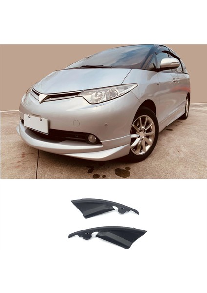 Araba Ön Çamurluk Yan Gölet Tahtası Toyota Estima Previa ACR50 ACR55 53867-28050 53866-28010 Için Yan Silecek Deflektörü (Yurt Dışından)