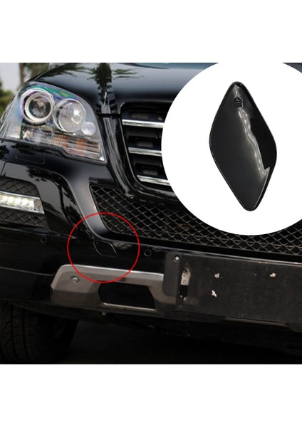 Araba Ön Tampon Çekme Kancası Kapağı Mercedes ml Sınıfı Için W164 2009-2011 Araba Aksesuarları Römork Bağlantısı Kapağı 1648853423 (Yurt Dışından)