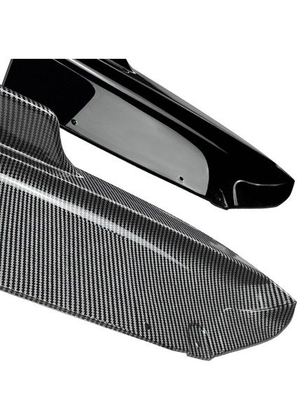 Bmw Için X5 G05 M Spor 2019-2023 Arka Ön Tampon Açı Difüzör Splitter Spoiler Koruyucu Parlak Siyah (Yurt Dışından)
