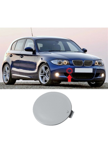 51117837429 Bmw 1 Serisi Için E81 E87 2004-2011 Çekme Kapağı Ön Tampon Çekme Kancası Kapağı Araba Aksesuarları (Yurt Dışından)