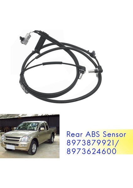 Yeni Arka Abs Hız Sensörü Anti Patinaj Sensörü Rl/rr Isuzu D-Max / Rodeo 2.5/3.0 TFS77/TFS86/TFS85 2003+ 8973879921 (Yurt Dışından)