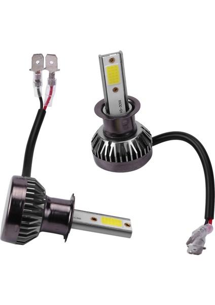 2 Adet Mini 1400 W LED Far Ampulleri Dönüşüm Kiti Sıs Sürüş Işığı Yüksek Düşük Lambalar Drl 6000 K Beyaz Tak ve Çalıştır (H3) (Yurt Dışından) fiyatları