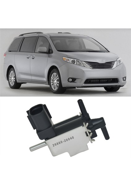 Hava Giriş Solenoid Valfi 25860-20040 Toyota Sienna Highlander Avalon 25 Için Uygundur (Yurt Dışından)