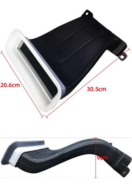 Ford Focus Için Hava Girişi Tuyere Emme Rs St Hatchback 4d Sedan 5d Mk3 Mk3.5 Araba Modifikasyonu 2012-2018 Siyah (Yurt Dışından)