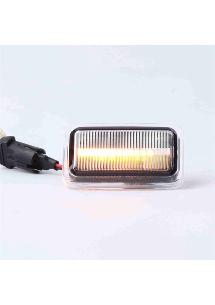 Araba Dinamik LED Yan Sinyal Lambası Dönüş Sinyal Işığı Porsche 924 924S Coupe 1980-1988 Araba Aksesuarları Şeffaf (Yurt Dışından)