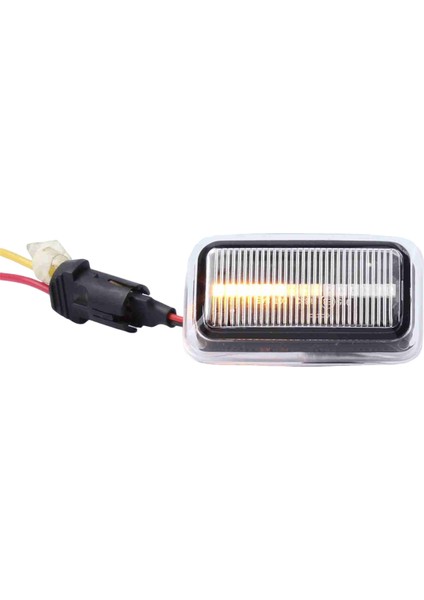 Araba Dinamik LED Yan Sinyal Lambası Dönüş Sinyal Işığı Porsche 924 924S Coupe 1980-1988 Araba Aksesuarları Şeffaf (Yurt Dışından)
