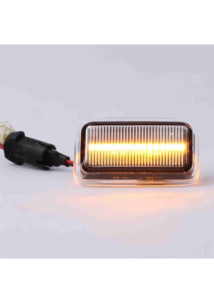 Araba Dinamik LED Yan Sinyal Lambası Dönüş Sinyal Işığı Porsche 924 924S Coupe 1980-1988 Araba Aksesuarları Şeffaf (Yurt Dışından)