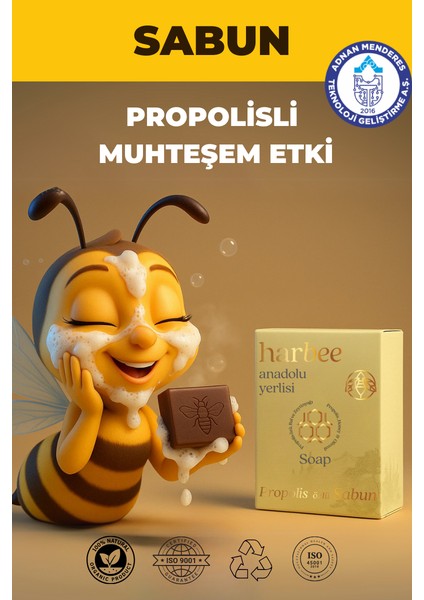 Propolisli Cilt Bakım Sabunu