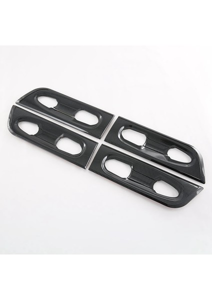 8 Adet Araba Kapı Kolu Kase Koruyucu Kapak Trim Karbon Fiber Abs Araba Styling Aksesuarları Toyota Sienna 2021-2022 Için (Yurt Dışından)