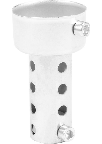 Gümüş Motosiklet Egzoz Kutusu Susturucu Ekleme Bölme Db Killer Susturucu 42MM x 80MM (Yurt Dışından)