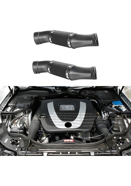 1120943482 1120943582 Sol + Sağ Yan Hava Emme Kanalı Hortumu Mercedes Benz Için W211 E240 E320 2003-2008 (Yurt Dışından)