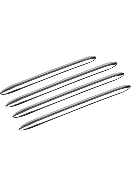 4 Adet Krom Paslanmaz Çelik Dış Kapı Kolu Kalıplama Ayar Kapağı Dış Kapılar Kulp Kılıfı Bmw 5 Serisi Için F10 F18 (Yurt Dışından)