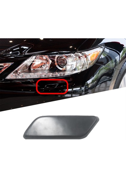 Lexus ES250 ES300H 2012 2013 2014 Için Ön Far Yı Püskürtme Memesi Kapağı L: 85354-33010 R: 85353-33010 (Yurt Dışından)