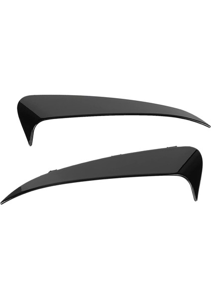 Arka Tampon Kanatçıkları Spoiler Kapağı Trim Aksesuarları Mercedes Benz C Sınıfı W205 2015-2021 Sedan (Yurt Dışından)