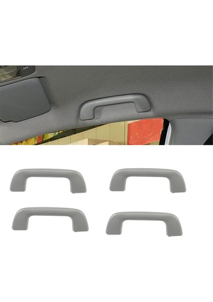 4 Adet Araba Iç Tavan Kol Dayanağı Tavan Çekme Kolu Kapı Emniyet Kolu 74610-52020 Toyota Corolla Yaris Prius Koyu Gri (Yurt Dışından)