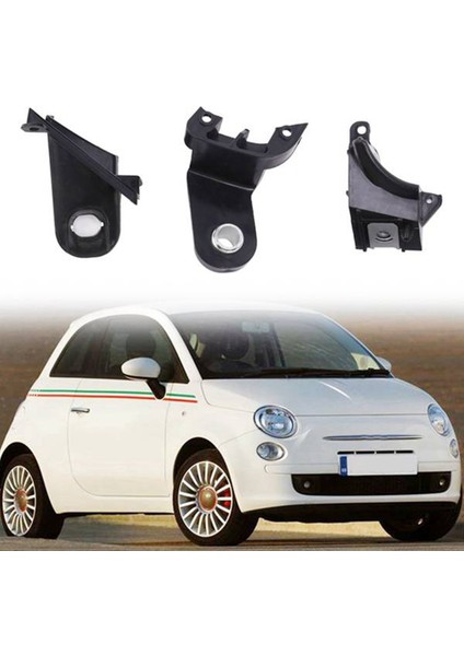 Sol Far Başkanı Işık Lambası Braketi Tamir Kiti 51816682 Fiat 500 Için 2007 2008 2009 2010 2011 2012 2013 2014 2015 (Yurt Dışından)