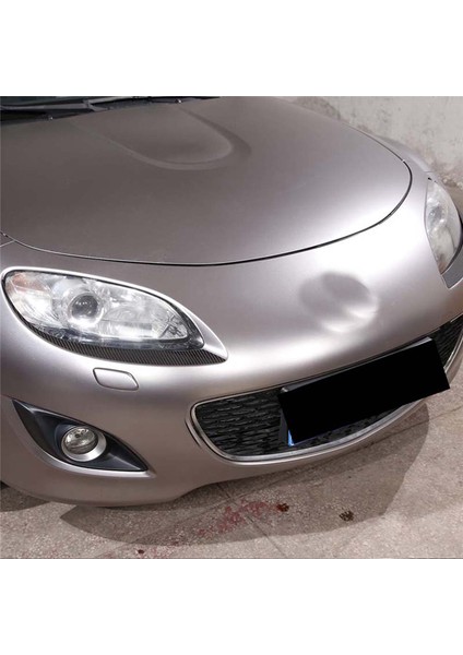 Karbon Fiber Far Kaş Trim Etiket Mazda Mx-5 2009 2010 2011 2012 2013 2014 Aksesuarları (Yurt Dışından)