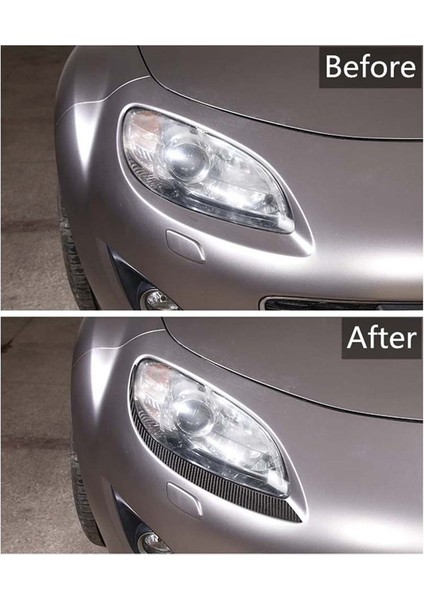 Karbon Fiber Far Kaş Trim Etiket Mazda Mx-5 2009 2010 2011 2012 2013 2014 Aksesuarları (Yurt Dışından)