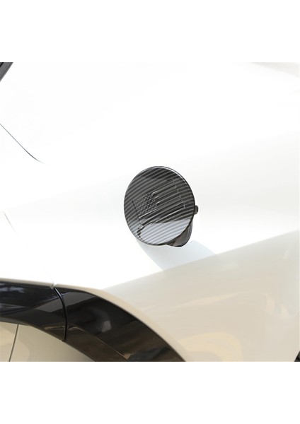Chevrolet Corvette C8 2020-2023 Araba Yakıt Deposu Kapağı Kapağı Trim Aksesuarları Abs Karbon Fiber (Yurt Dışından)