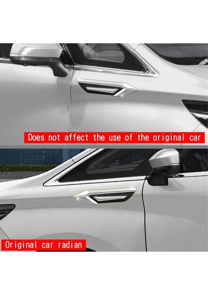 Araba Yan Çamurluk Kapağı Dış Toyota Alphard/vellfire 40 Serisi 2023+ Çamurluk Trim Aksesuarları (Yurt Dışından) indirimleri