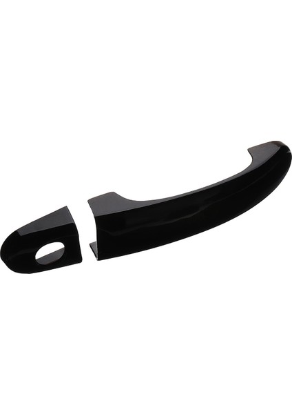 Adet Set Abs Krom Kapı Kolu Trim Kapakları Transporter T5 T6 Caddy Van 2003-2015 Parlak Siyah (Yurt Dışından)