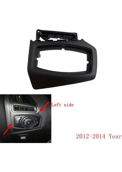Ford Focus 2012-2014 Için Araba Far Anahtarı Trim Çerçeve Kapağı (Yurt Dışından)