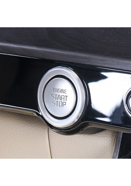 Araba Start Motor Düğmesi Kapağı Durdurma Anahtarı Kontak Anahtarı Sticker Trim Kia Carnival Ka4 2021 2022 Mavi (Yurt Dışından)